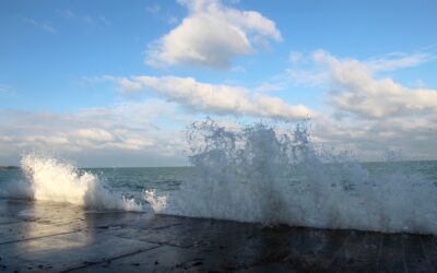 Les vagues de Saint-Malo